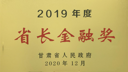 2019年度省长金融奖
